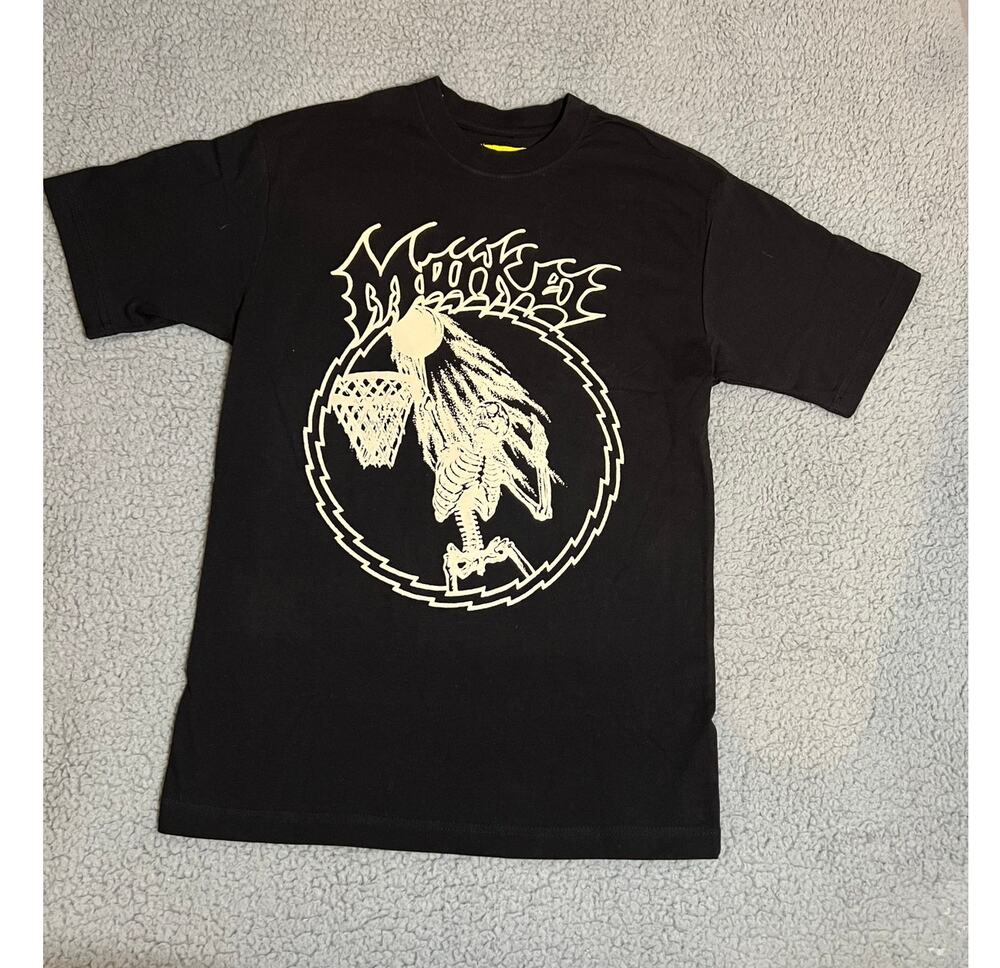 Market Studios "Skeleton Dunk Till Death" Men's Small NWOT (B120281)